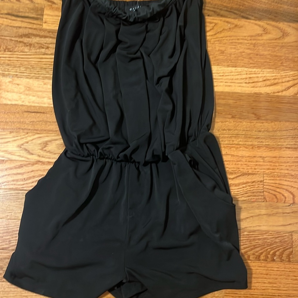 Black Shorts Romper